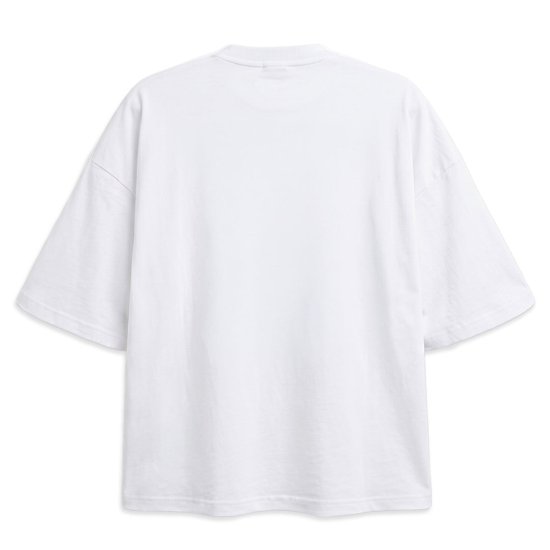 biały unisex