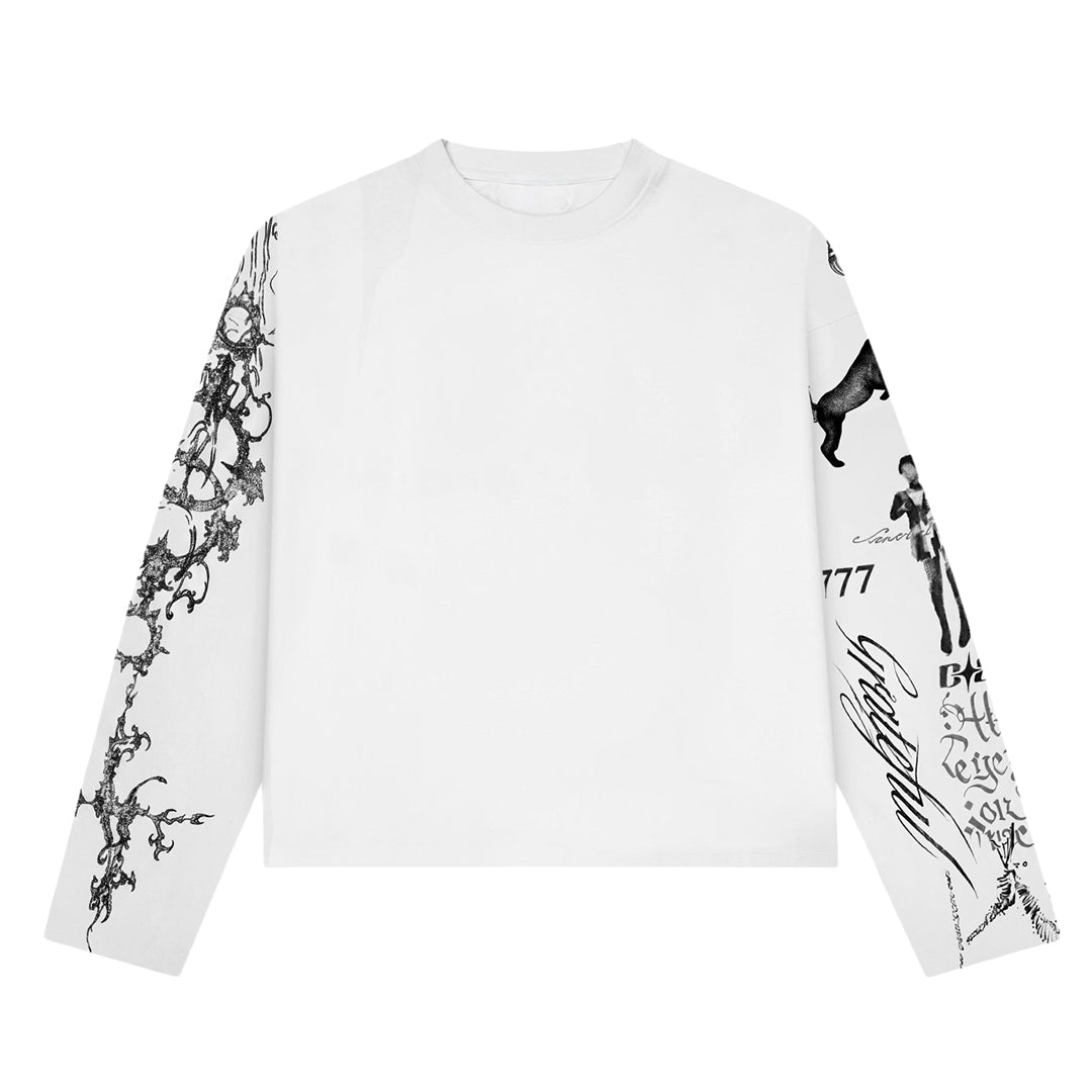 biały unisex