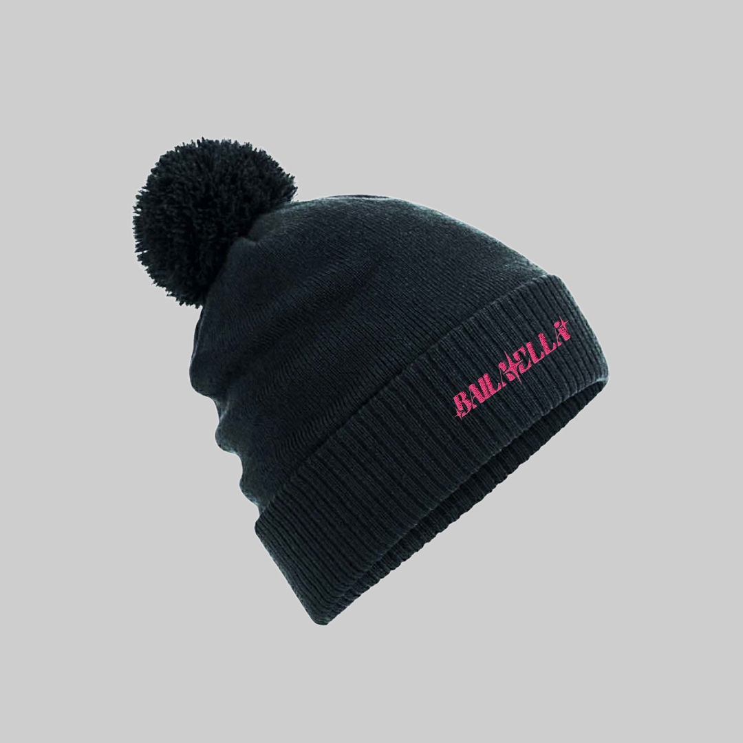 Baila Ella Czapka Zimowa Logo (Black)